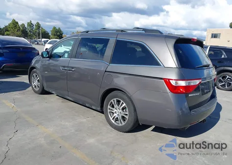 2013 Honda Odyssey Ex-L from USA, damaged, VIN 5FNRL5H63DB026961